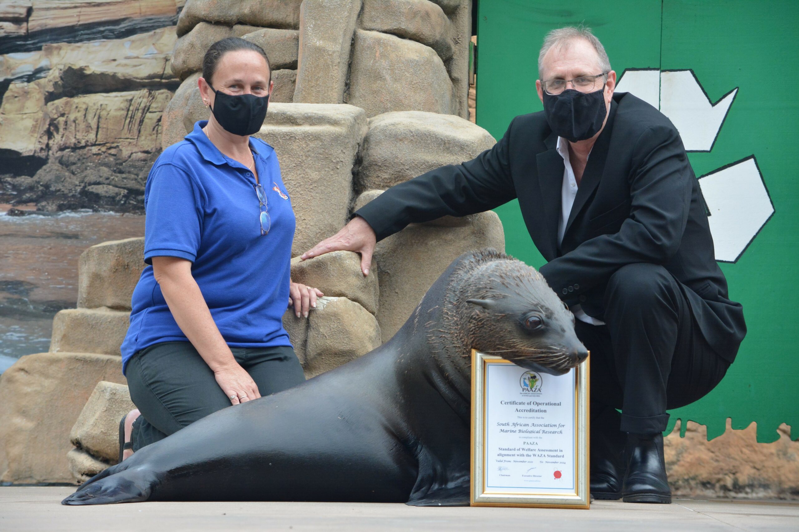 PAAZA-Accreditation-2021-Larry-Oellermann-Bianca-Harwood-and-Spungie-1-scaled